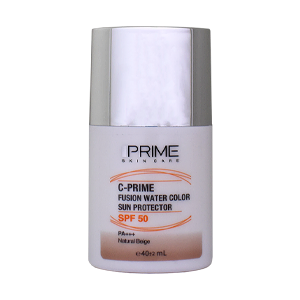 فلویید ضد آفتاب بژ طبیعی فیوژن واتر ویتامین سی پرایم SPF50 حجم 40 میلی لیتر