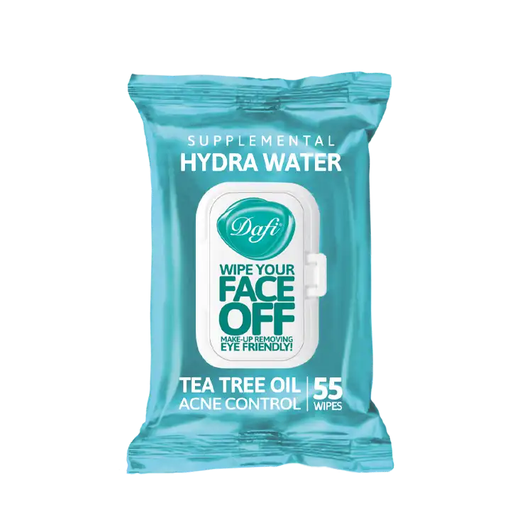 دستمال مرطوب پاک کننده آرایش دافی مدل Hydra Water بسته 55 عددی