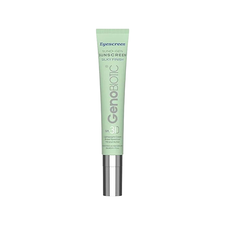 کرم ضد آفتاب دور چشم رنگی ژنوبایوتیک SPF30 حجم 20 میلی لیتر