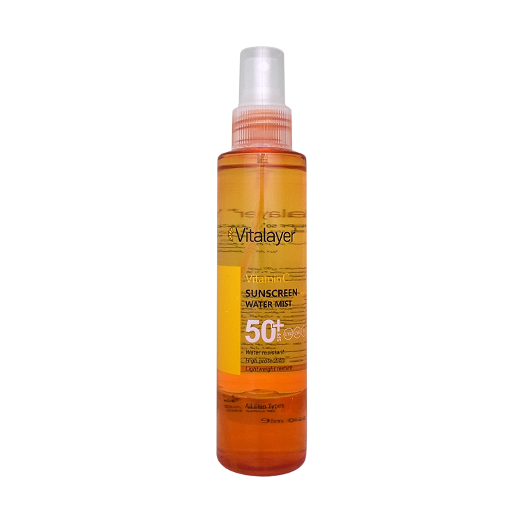 اسپری ضد آفتاب ویتامین سی ویتالیر SPF50 حجم 150 میلی لیتر