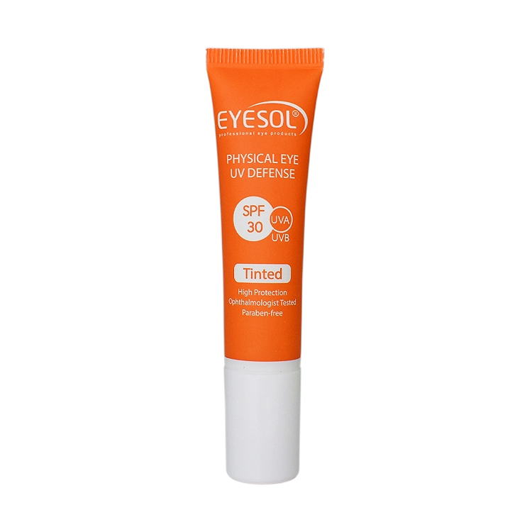 کرم ضد آفتاب دور چشم رنگی آیسول SPF30 حجم 15 میلی لیتر