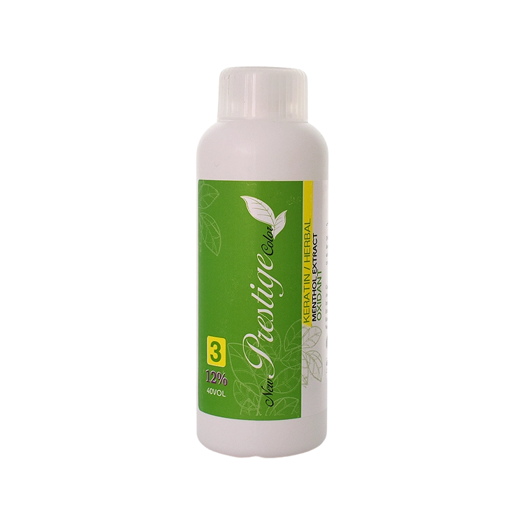 کرم اکسیدان گیاهی کراتینه 12 درصد نیو پرستیژ حجم 150 میلی لیتر