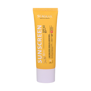 کرم ضد آفتاب بی رنگ انواع پوست سی گل SPF60 حجم 50 میلی لیتر