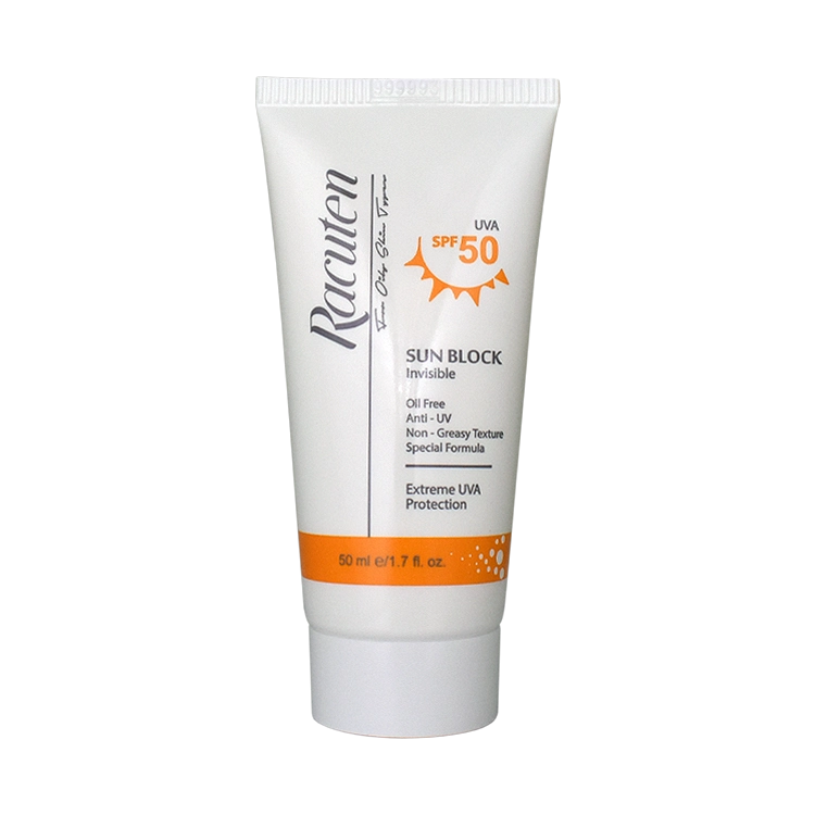کرم ضد آفتاب بی رنگ پوست های مختلط و چرب راکوتن SPF50 حجم 50 میلی لیتر