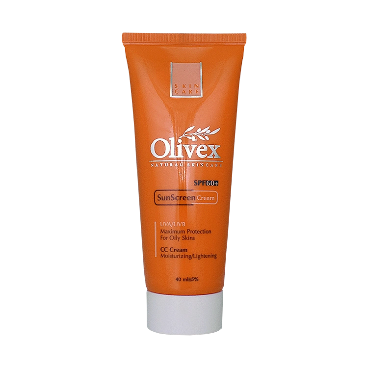 کرم ضد آفتاب سی سی بی رنگ پوست چرب الیوکس SPF60 حجم 50 میلی لیتر