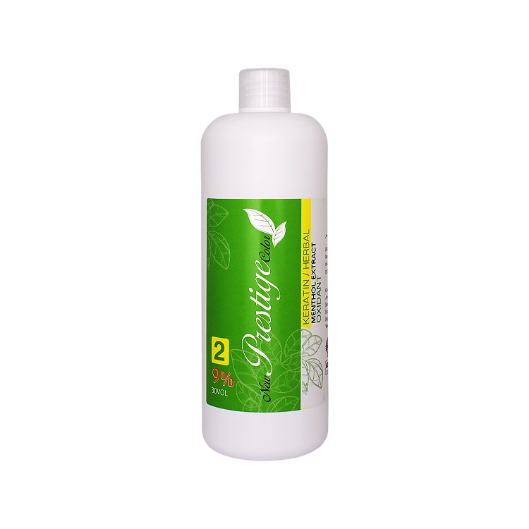 کرم اکسیدان گیاهی کراتینه 9 درصد نیو پرستیژ حجم 750 میلی لیتر